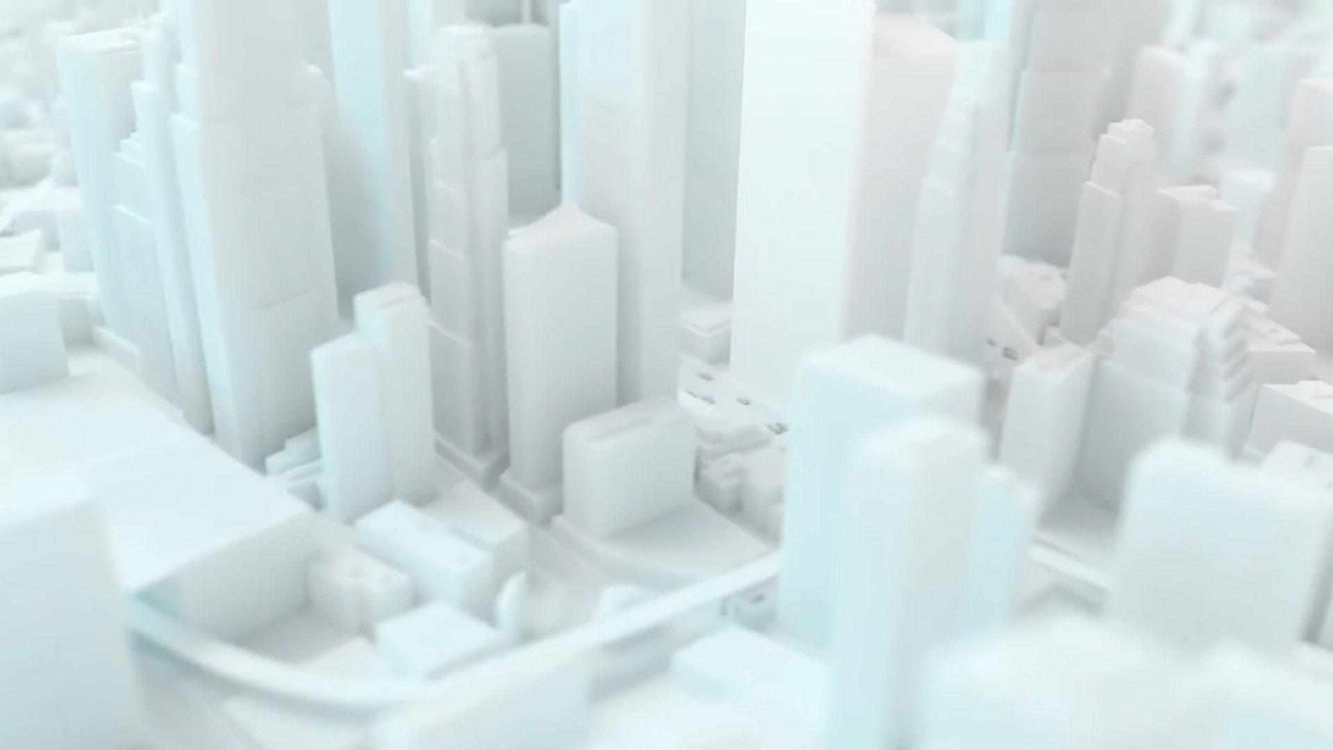 CGI Render of a City