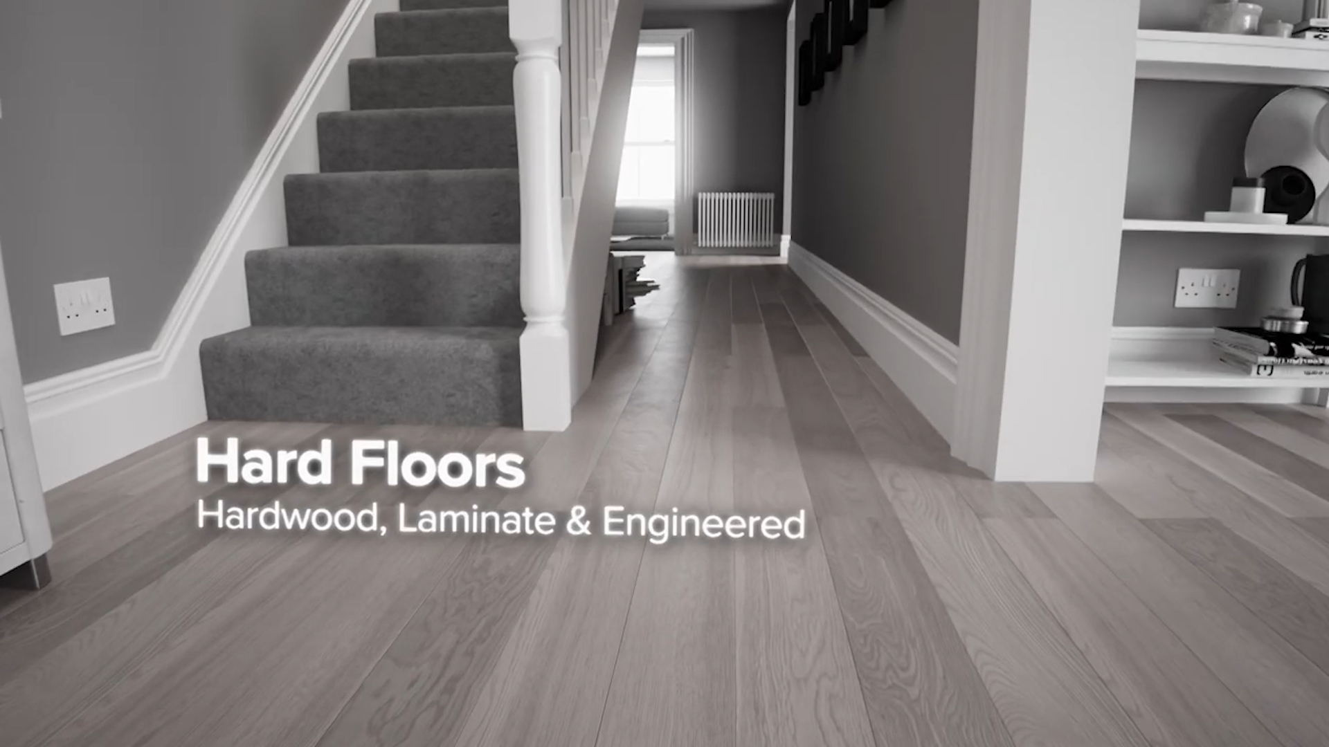 CGI Render of a Home Interior with Hardwood Floors