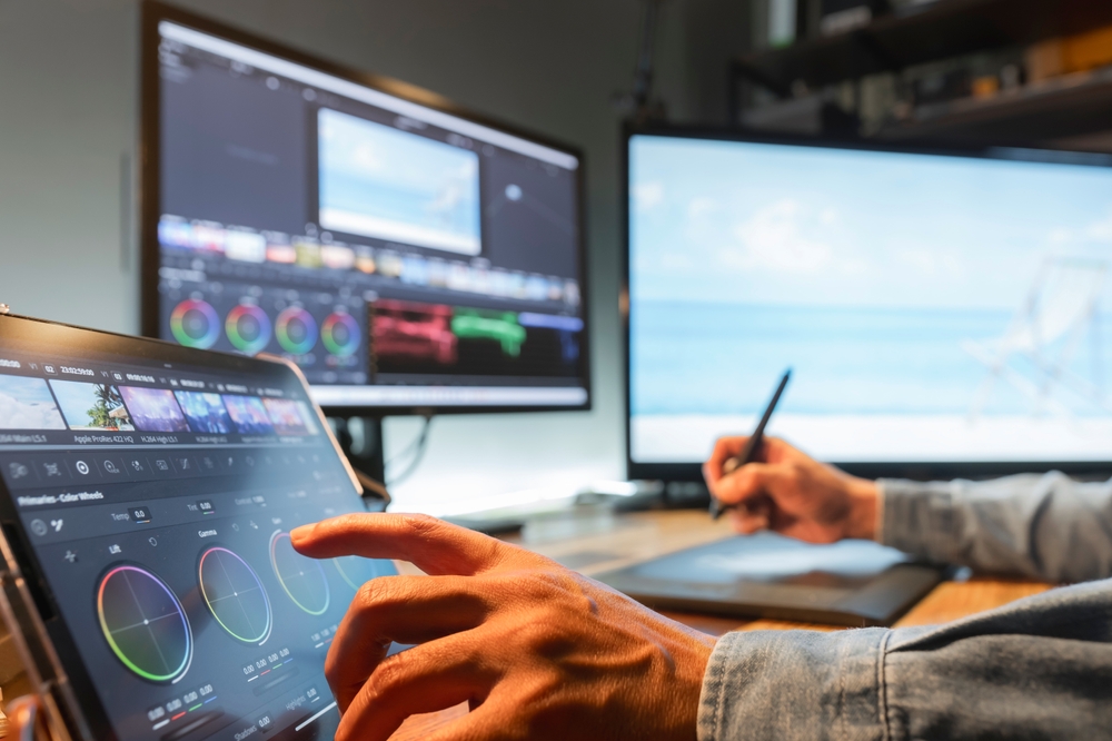 Post-production editing