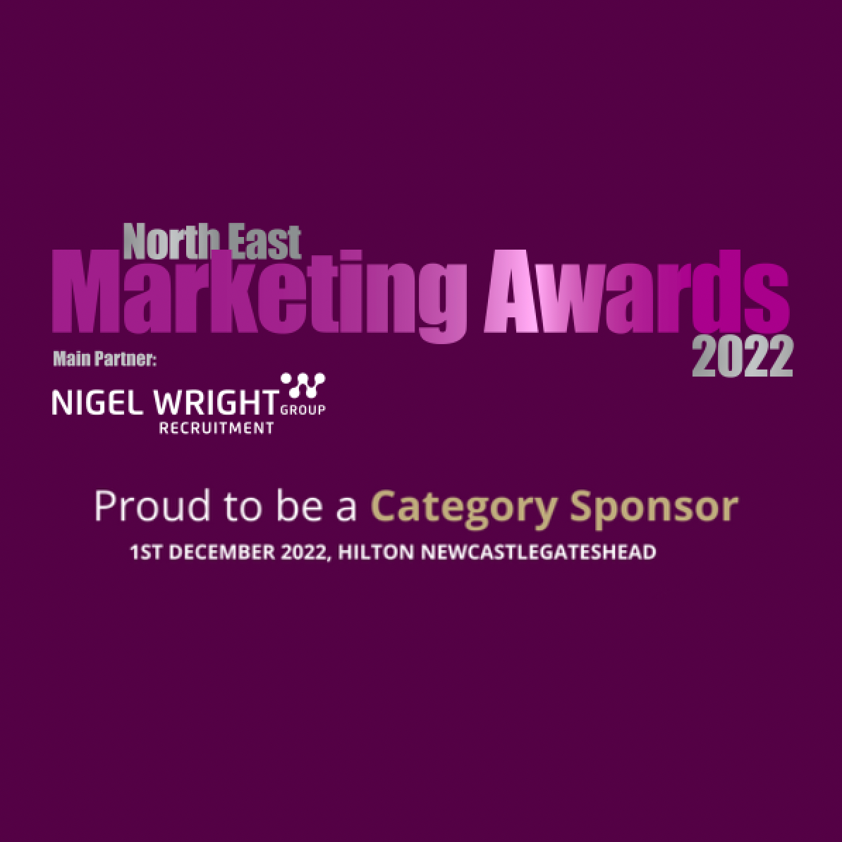 YourFilm sponsor North East Marketing Awards